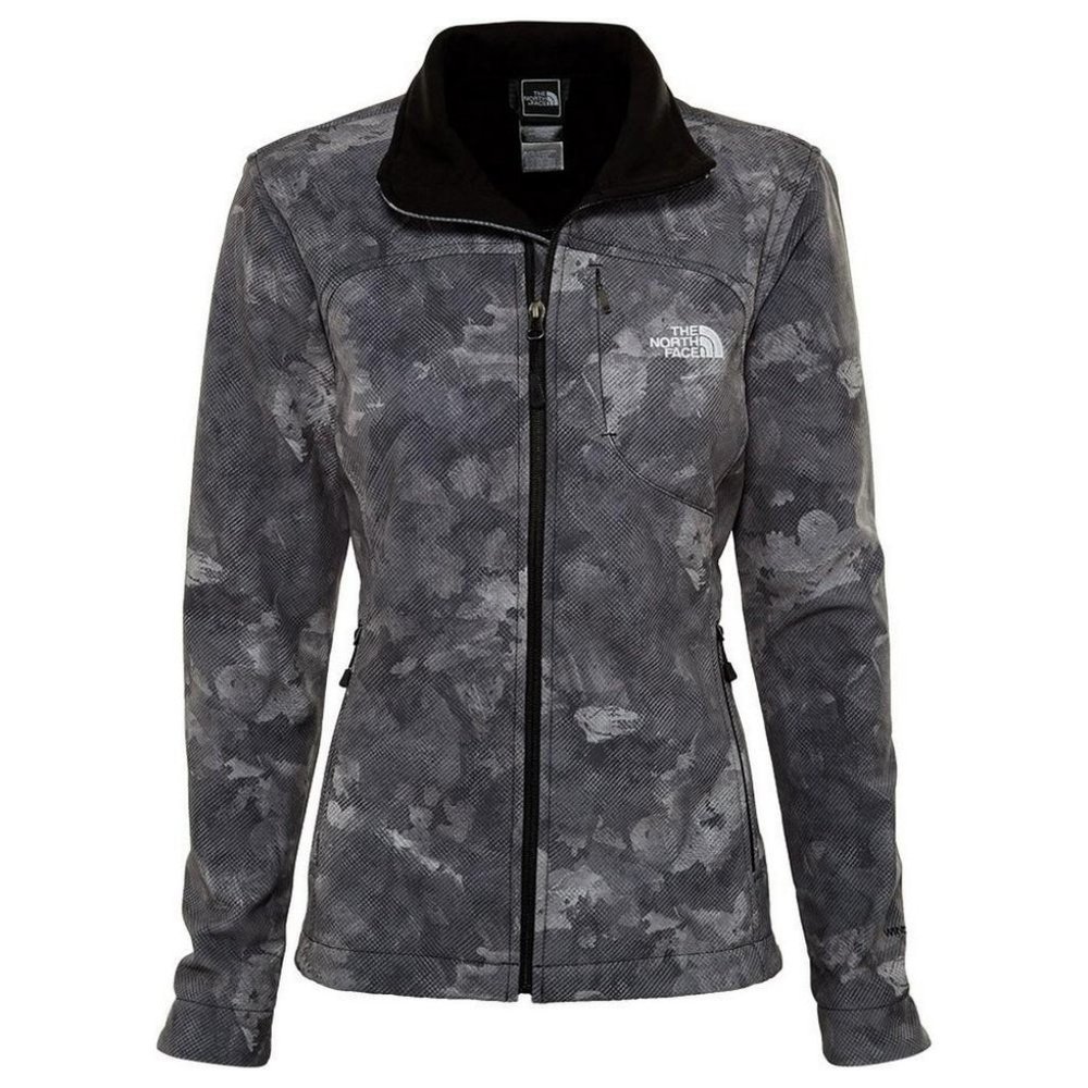 The North Face Softshell Apex Bionic Grey Camo Jacket